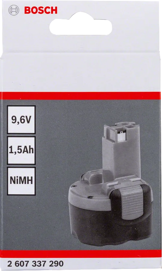 Bosch LD 공구용 NiMH 9.6V 1.5Ah 배터리 팩.