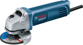 100mm 디스크가 장착된 Bosch GWS 6-100 S 각도 그라인더.