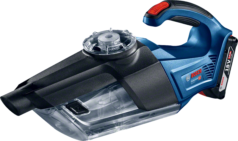 Bosch GAS18V-1 무선 핸드헬드 진공청소기.
