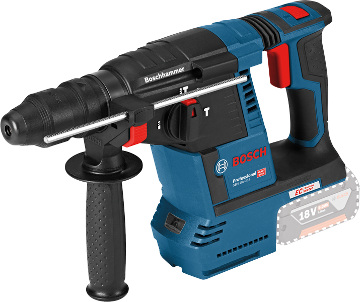 Bosch GBH 18V-26 F 무선 로터리 해머 드릴.