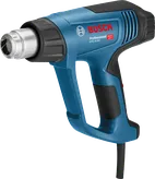 온도 조절이 가능한 Bosch GHG 20-63 히트건.