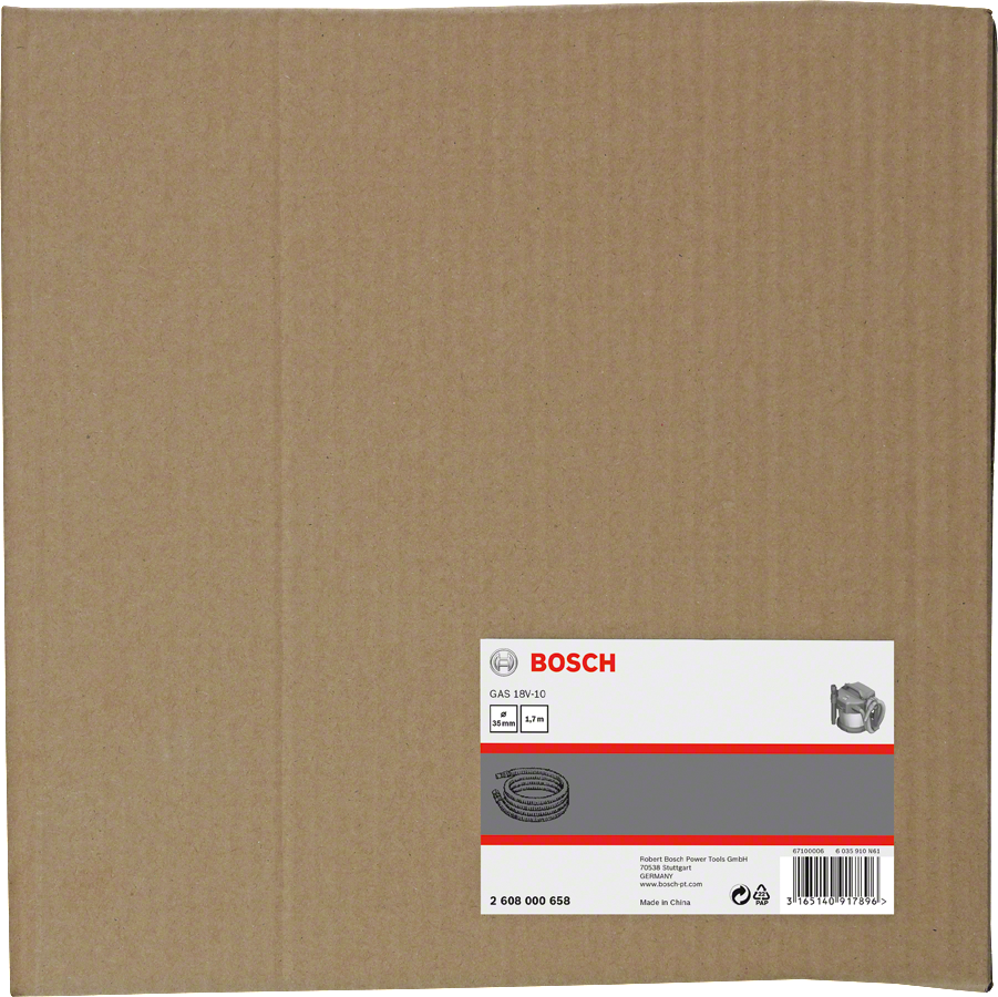 Bosch 일반 집진기 호스 3/8인치.