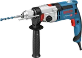 인체공학적 손잡이가 달린 Bosch GSB 24-2 임팩트 드릴.