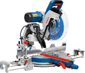 305mm 블레이드가 장착된 Bosch GCM 12 GDL 미터 톱.
