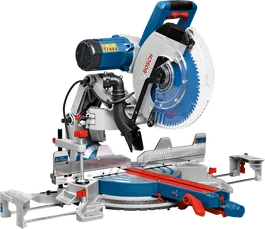 305mm 블레이드가 장착된 Bosch GCM 12 GDL 미터 톱.