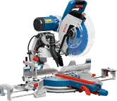 305mm 블레이드가 장착된 Bosch GCM 12 GDL 미터 톱.