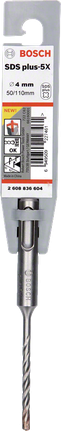 PRO SDS plus-5X 해머 드릴 비트, 4 x 50 x 110mm PRO SDS plus-5X 해머 드릴 비트, 4 x 50 x 110mm
