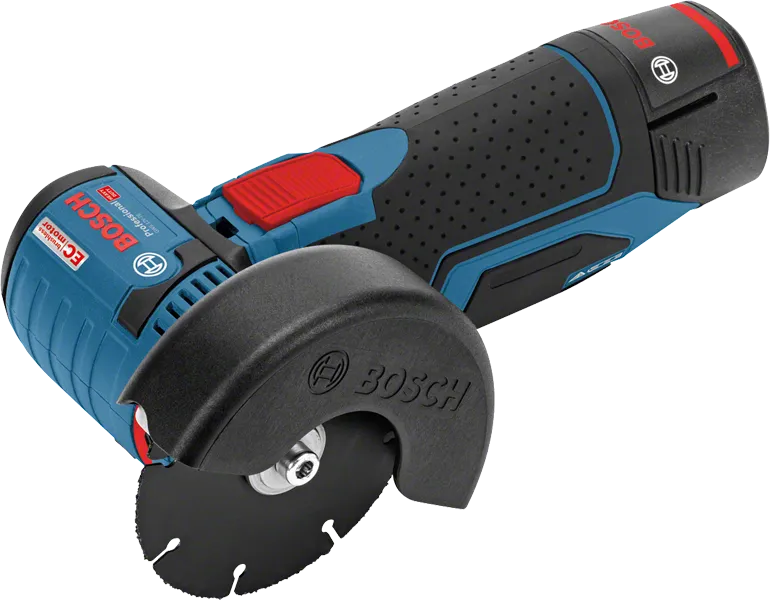 Bosch GWS 12V-76 무선 각도 그라인더, 76mm 디스크.