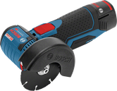 Bosch GWS 12V-76 무선 각도 그라인더, 76mm 디스크.