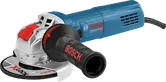 X-LOCK 시스템이 장착된 Bosch GWX 9-125 S 각도 그라인더.