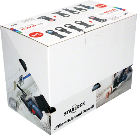 전기공사 및 건식벽체용 Starlock 세트 전기 및 건식벽체용 Bosch Starlock 세트