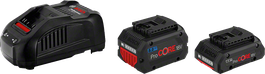 ProCORE18V 4.0Ah 1개 + ProCORE18V 8.0Ah 1개 + GAL 1880 CV