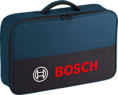손잡이가 달린 Bosch 대형 도구 가방.
