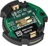 도구 연결을 위한 Bosch GCY 42 Bluetooth 모듈.