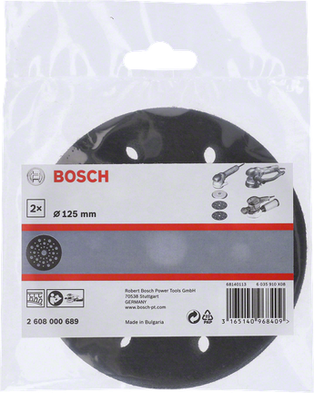 랜덤 오빗 샌더용 패드 세이버 125mm Bosch 125mm 패드 세이버 팩.
