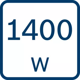 정격 입력 전원 1,400 W