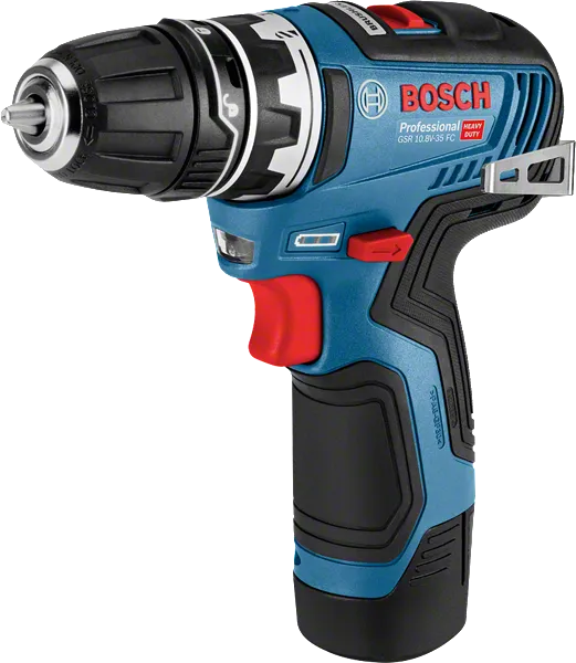 키리스 척이 장착된 Bosch GSR 10.8V-35 FC 무선 드릴.