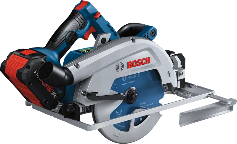 GKS 18V-68 GC ProCORE18V 배터리가 장착된 Bosch GKS 18V-68 GC 무선 원형 톱.
