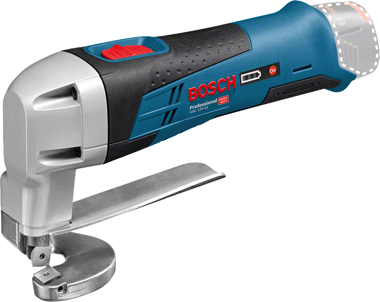 Bosch GSC 12V-13 무선 금속 전단 도구.