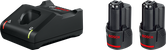 GBA 10.8V 2.0Ah 2개 + GAL 12V-40