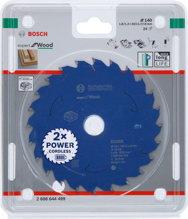 Bosch Expert for Wood 140×20×1.8×1.3 T24 톱날.