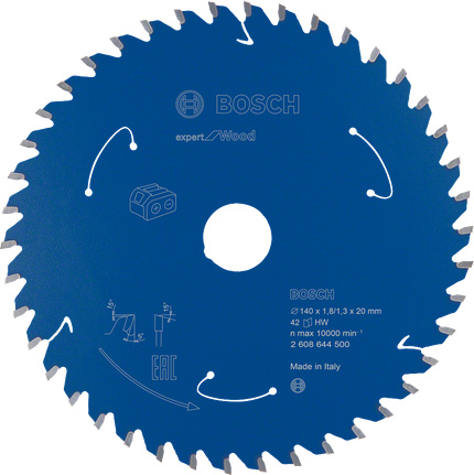 Bosch Expert for Wood 원형 톱날 140mm 42T.