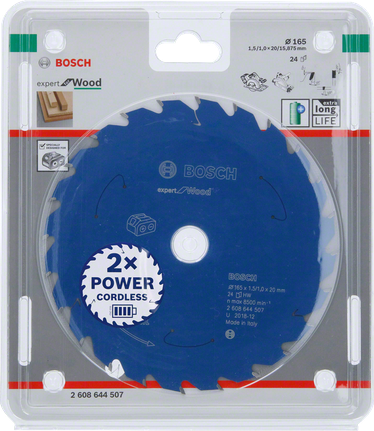 Bosch Expert for Wood 165×1.5×20 T24 원형 톱날.