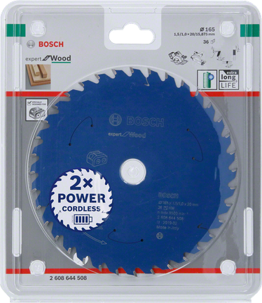 Bosch Expert for Wood 165×1.5×20 T36 톱날.