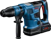 8Ah 배터리가 장착된 Bosch GBH 18V-36 C 무선 회전 해머.