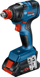Bosch GDX 18V-200 무선 충격 드라이버, ProCORE 배터리.