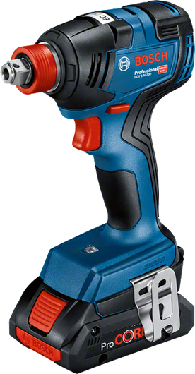Bosch GDX 18V-200 무선 충격 드라이버, ProCORE 배터리.