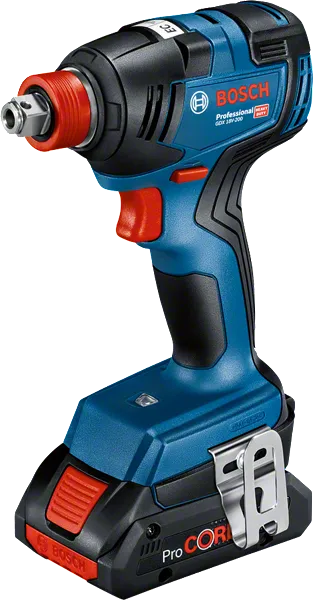 Bosch GDX 18V-200 무선 충격 드라이버, ProCORE 배터리.