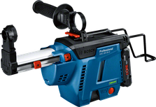 드릴용 Bosch GDE 18V-26 D 통합형 집진기.