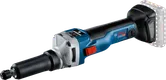 콜릿이 장착된 Bosch GGS 18V-10 SLC 무선 스트레이트 그라인더.