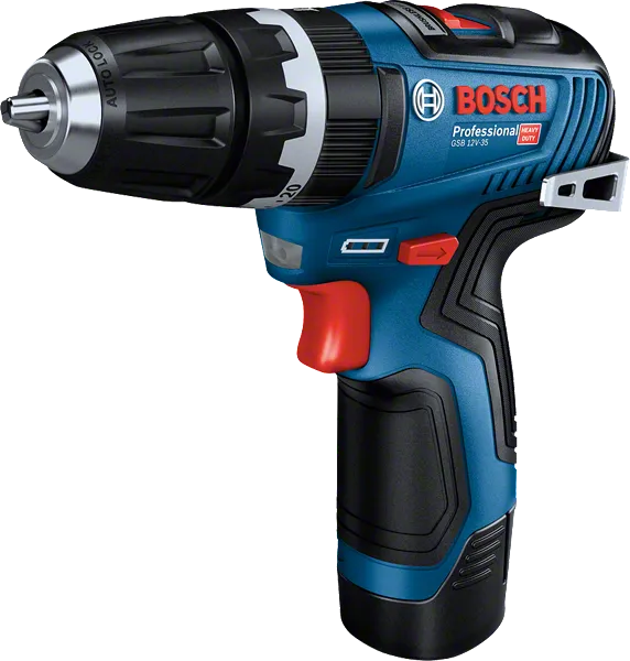 토크가 35Nm인 Bosch GSB 12V-35 무선 콤비 드릴.