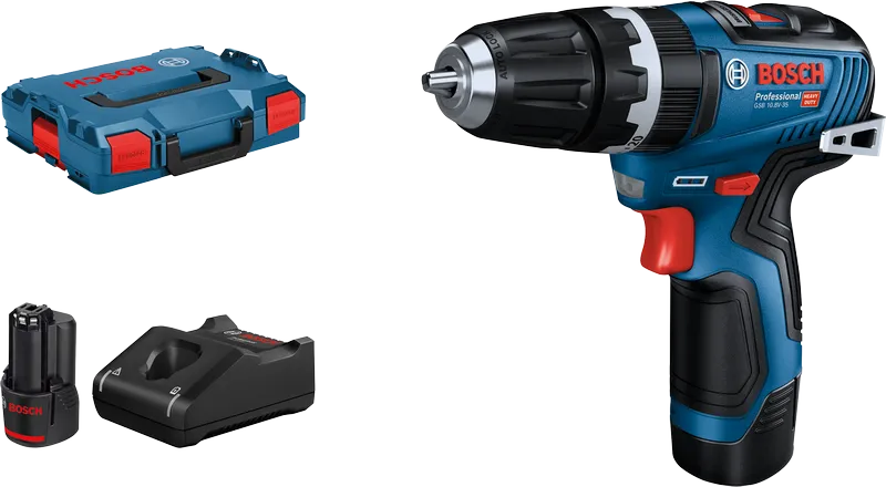 Bosch GSB 10.8V-35 무선 드릴(배터리 세트 포함).