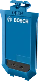 USB 충전 기능이 있는 Bosch BA 3.7V 1.0Ah A 배터리 팩.