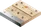 나무와 금속의 조합.