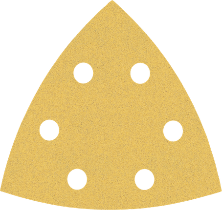 Bosch EXPERT C470 델타 사포, 120그릿, 6개 구멍.