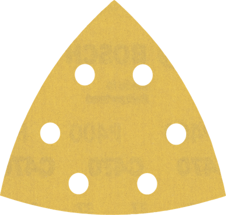 Bosch EXPERT C470 사포 93mm 400그릿 6홀.