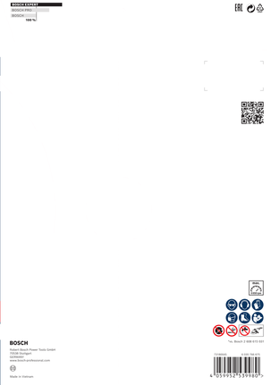 Bosch EXPERT MultiMaterial 다이아몬드 절단 디스크 230×22.23×2.4×15 mm.