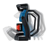 조절 가능한 스탠드가 있는 Bosch GLI 18V-10000 C 무선 작업 조명.