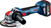 X-LOCK 시스템이 장착된 Bosch GWX 18V-7 각도 그라인더.