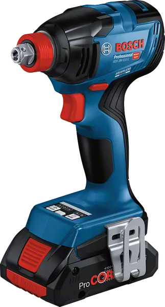 Bosch GDX 18V-210 C 무선 충격 드라이버, ProCORE 배터리.