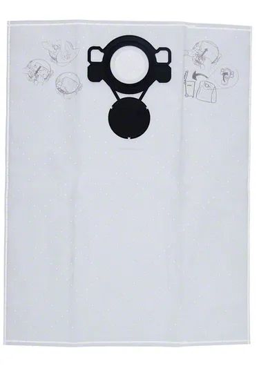 플리스 필터 백 안전하게 고정되는 먼지 제거용 Bosch 플리스 백.