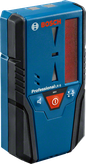 Bosch LR 6 레이저 수신기, 먼지와 물방울로부터 보호됨.