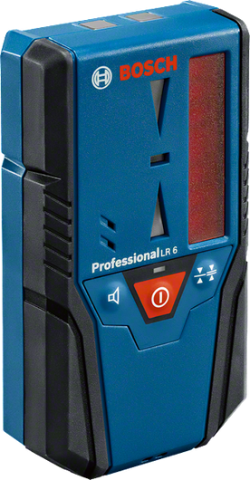 LR 6 Bosch LR 6 레이저 수신기, 먼지와 물방울로부터 보호됨.