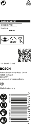 EXPERT CYL-9 MultiConstruction 드릴 비트 5.5 x 50 x 85mm Bosch EXPERT CYL-9 멀티컨스트럭션 드릴 비트 5.5×50×85mm.