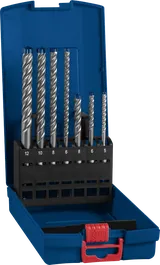 Bosch SDS 플러스-7X 해머 드릴 비트 세트 5~12mm.