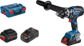 ProCORE18V 배터리가 장착된 Bosch GSB 18V-150 C 무선 콤비 드릴.